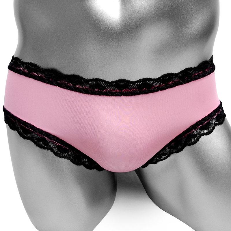 Ruffles Lace Edge Sissy Brief Panties - Image 4