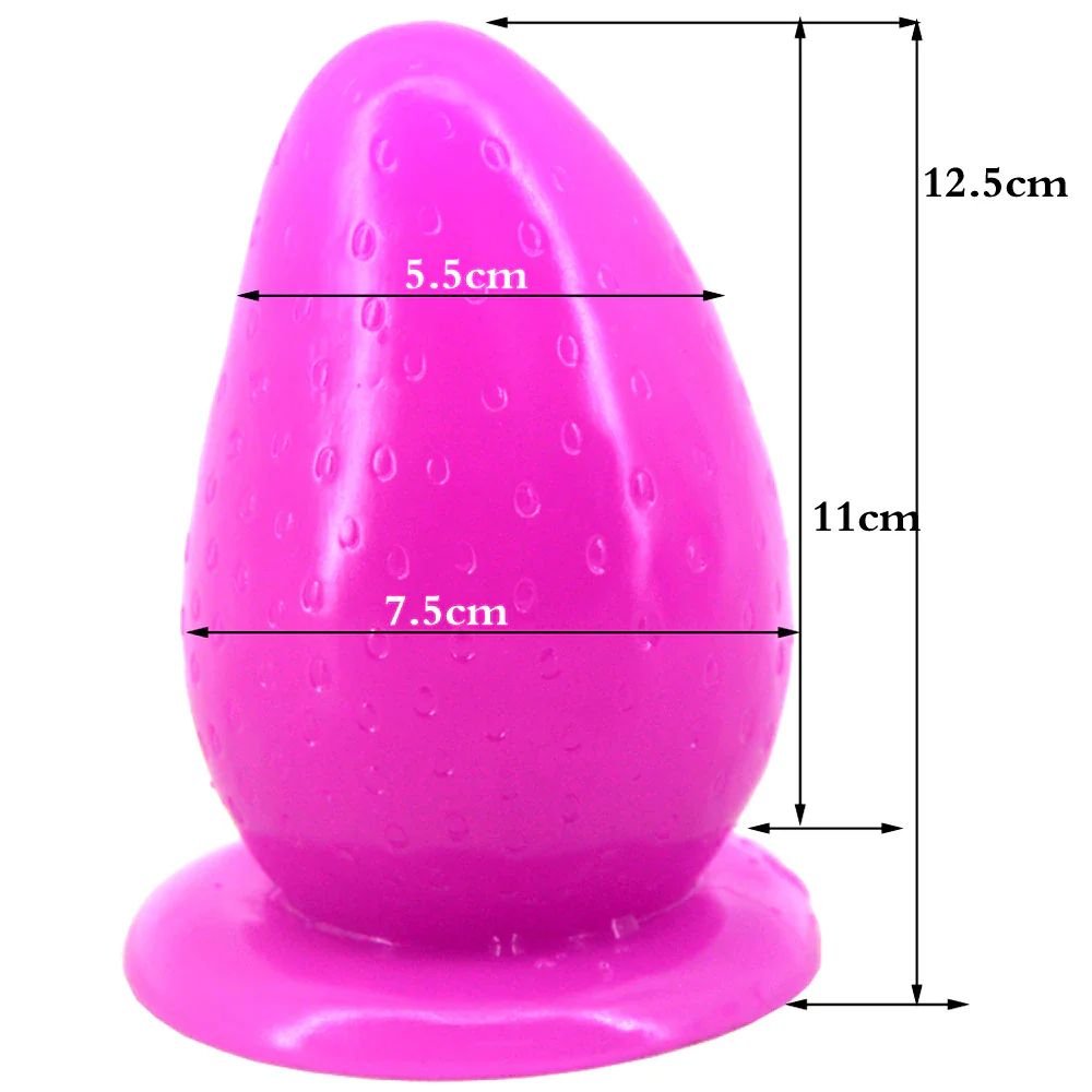 Sissy Strawberry Opener Butt Plug - Image 3