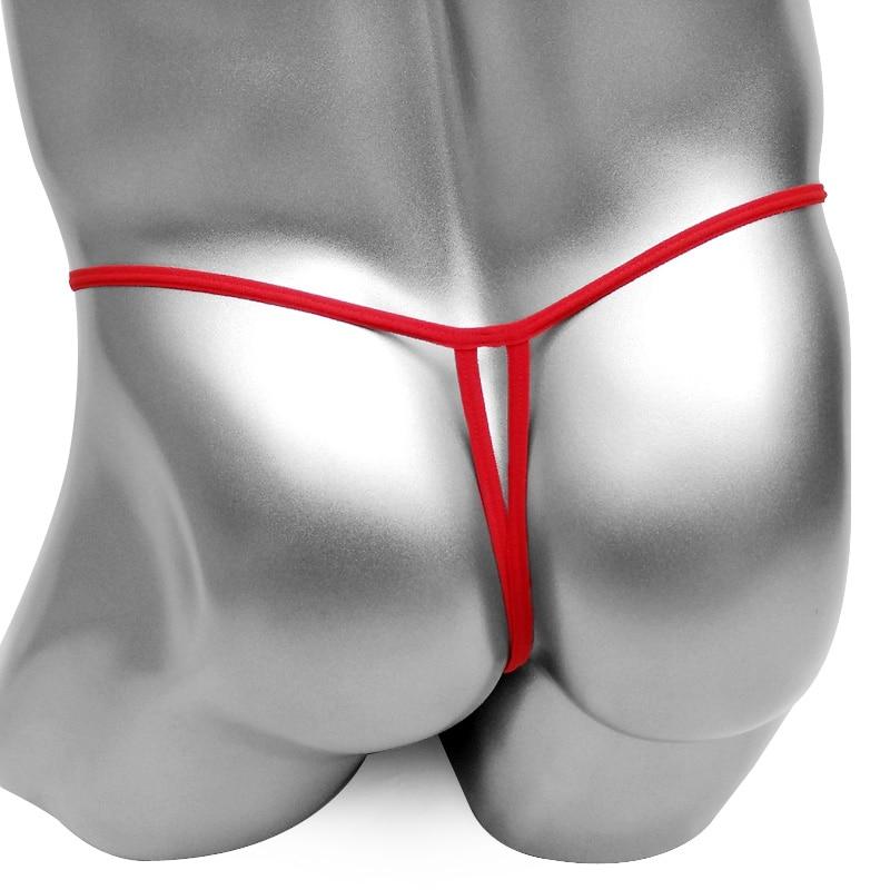 Embroidery Butterfly Sequin Thong Panties - Image 3