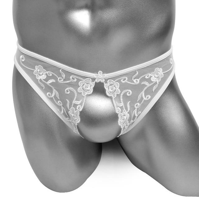 Sissy Panties Crotchless Thong - Image 6