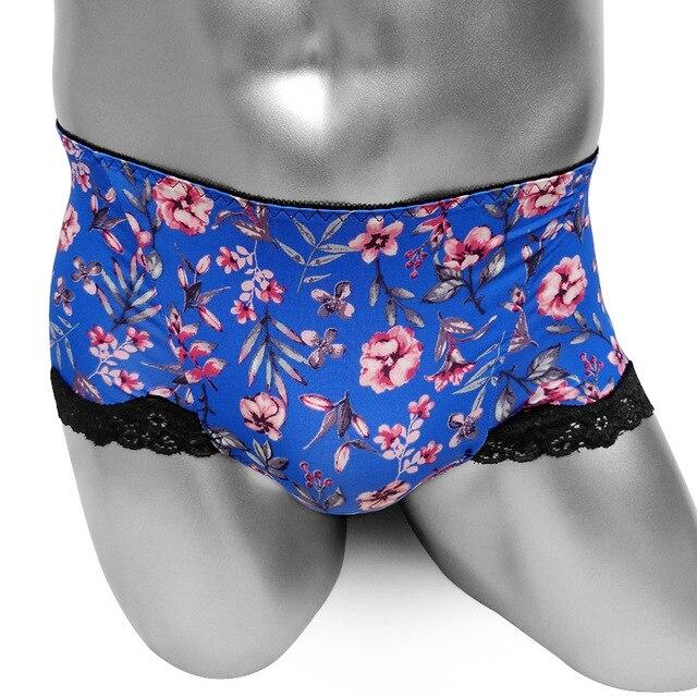 Sissy Panties - Floral High Waist - Image 2