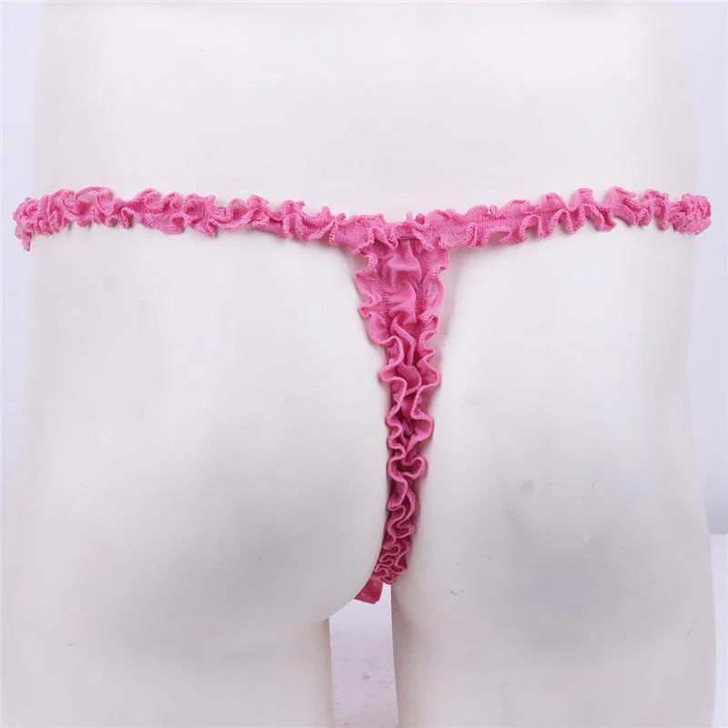 Sissy Panties Mesh G-String - Image 6