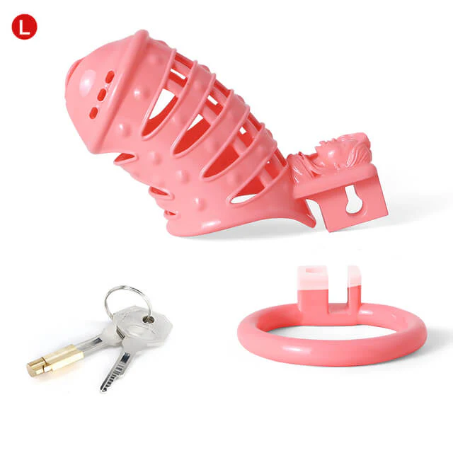 Sissy Pink Spiked 3D Printing Pussy Vaginal - Image 11