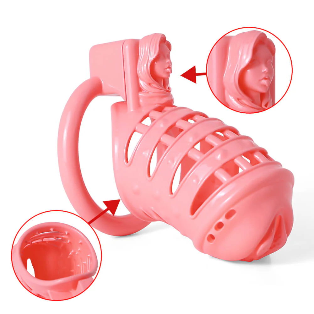 Sissy Pink Spiked 3D Printing Pussy Vaginal - Image 4