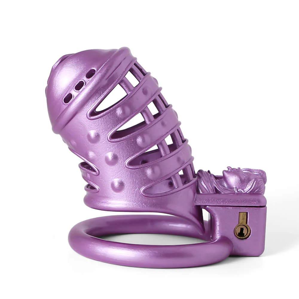 Sissy Purple Spiked 3D Printing Pussy Vaginal - Image 3