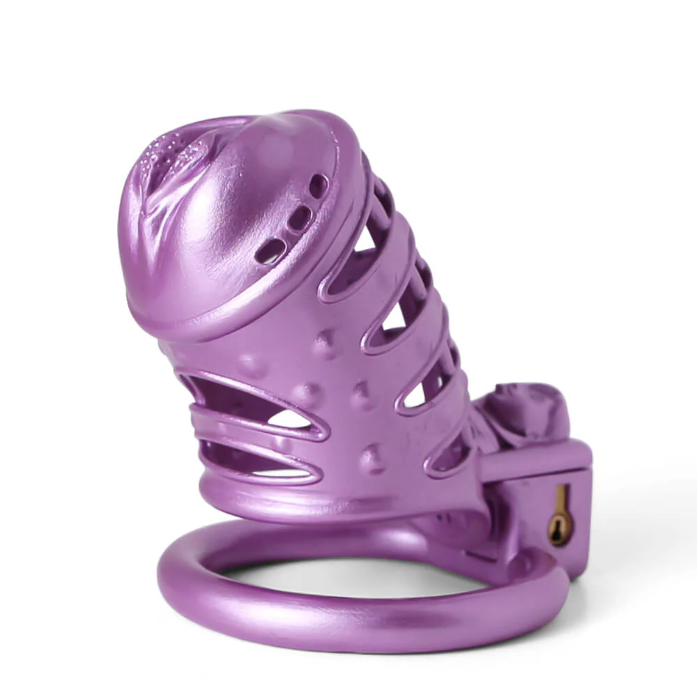 Sissy Purple Spiked 3D Printing Pussy Vaginal - Image 4