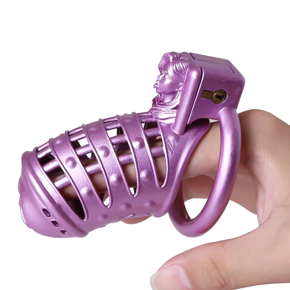 Sissy Purple Spiked 3D Printing Pussy Vaginal - Image 5