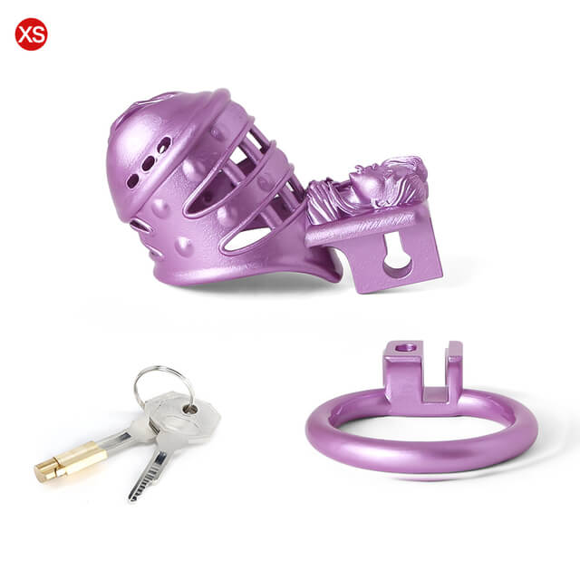 Sissy Purple Spiked 3D Printing Pussy Vaginal - Image 6