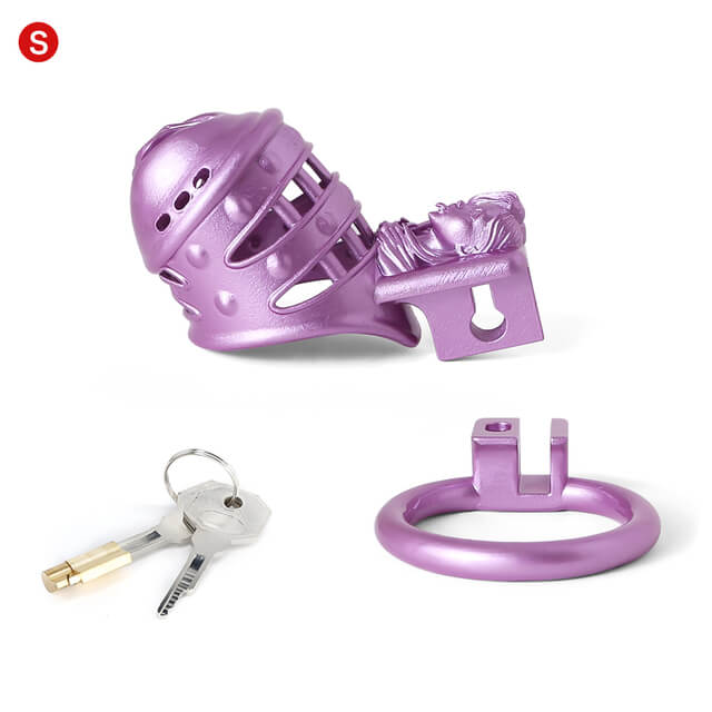 Sissy Purple Spiked 3D Printing Pussy Vaginal - Image 7