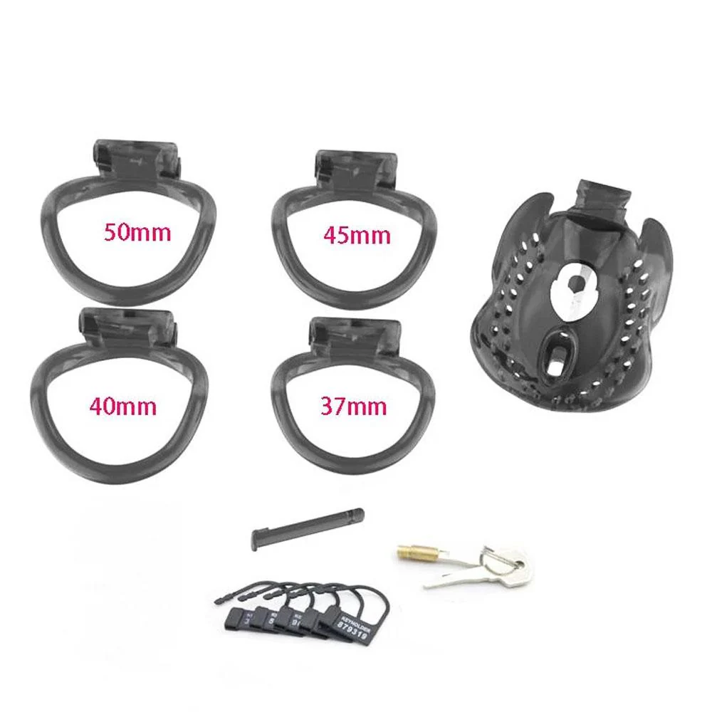 Sissy Wrangler Resin Cock Cage (all rings included) - Image 4