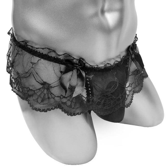 "Sissy Polly"  Panties With Penis Pouch - Image 5
