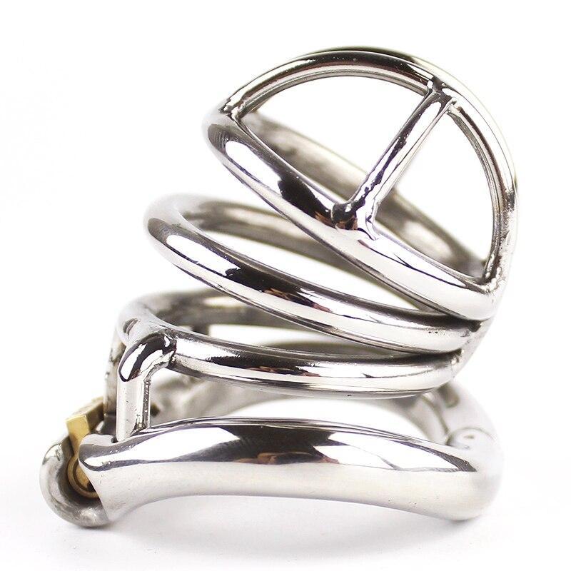 Metal Chastity Cage Small & Shabby - Image 4