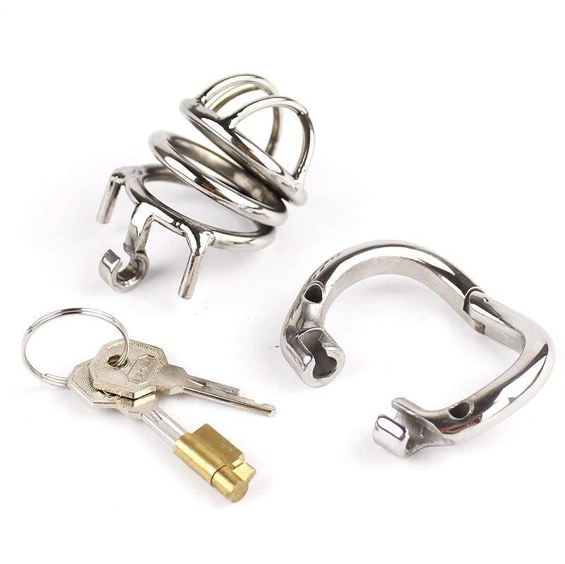 Metal Chastity Cage Small & Shabby - Image 5