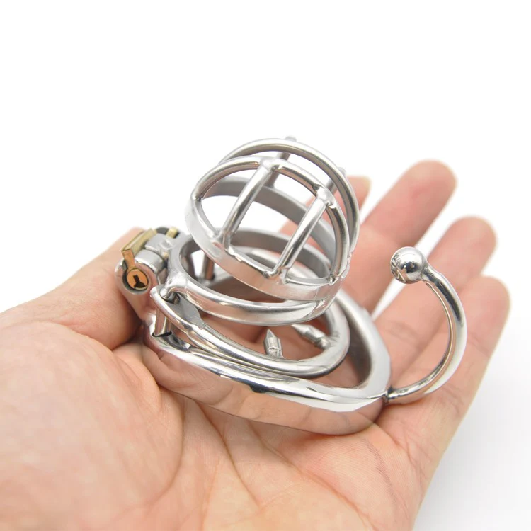 SMALL CHASTITY CAGE 1.7 INCHES LONG - Image 2