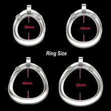 Small Stainless Steel Python V7.0 Chastity Device - Image 5