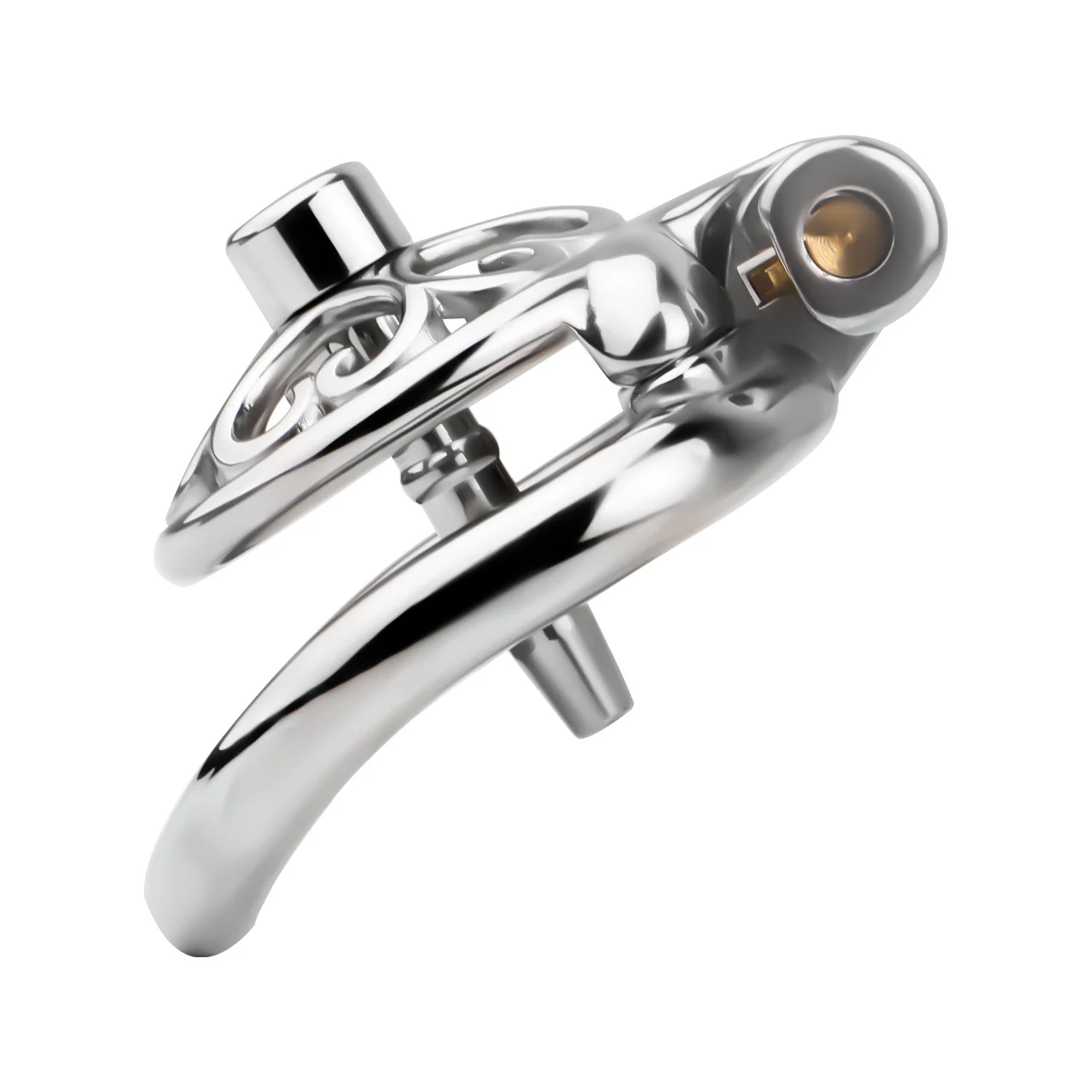 Small Steel Chastity Cage - Image 21