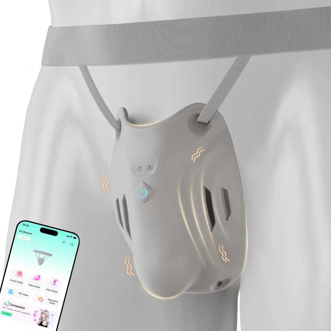 Smart Growth Lock – App-Controlled Chastity Belt - Image 5