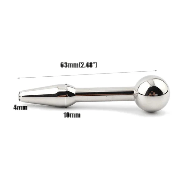 Smooth Urethral Play Stainless Steel Sound - Image 2