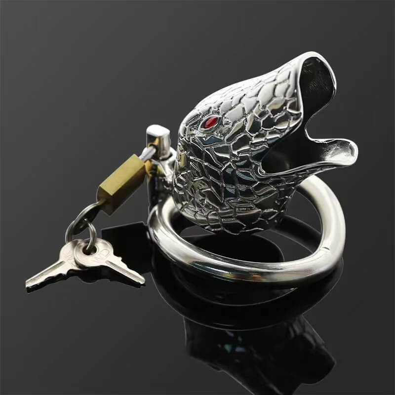 Snake Penis Lock Male Chastity Device - Image 3