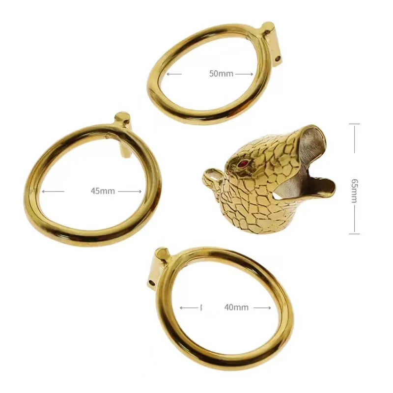 Snake Penis Lock Male Chastity Device - Image 6