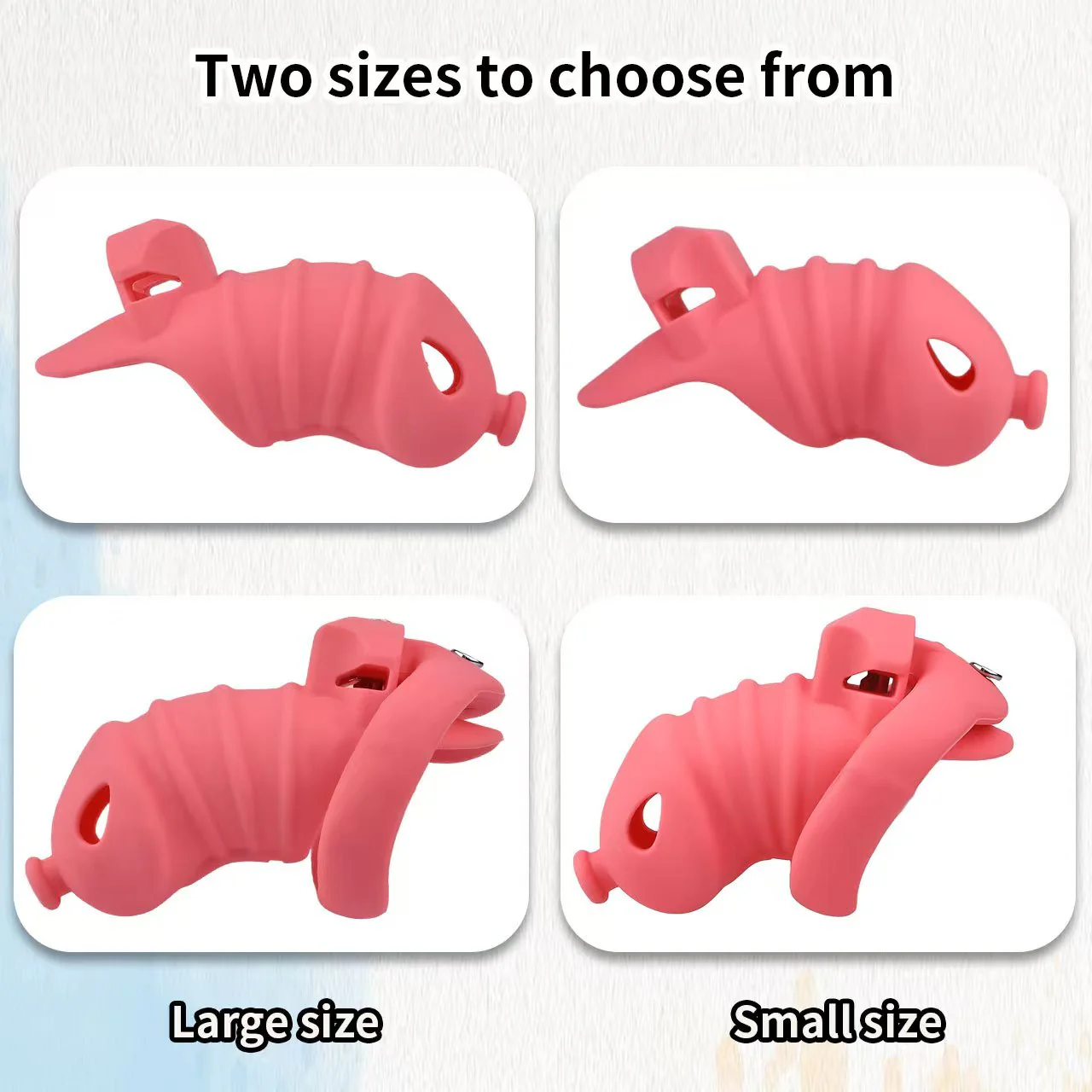 Soft Chastity Device Silicone - Image 3