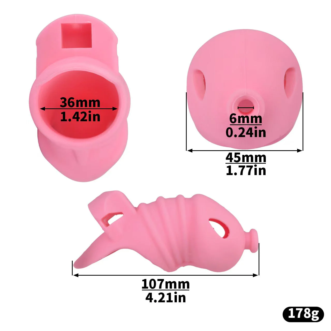 Soft Chastity Device Silicone - Image 4