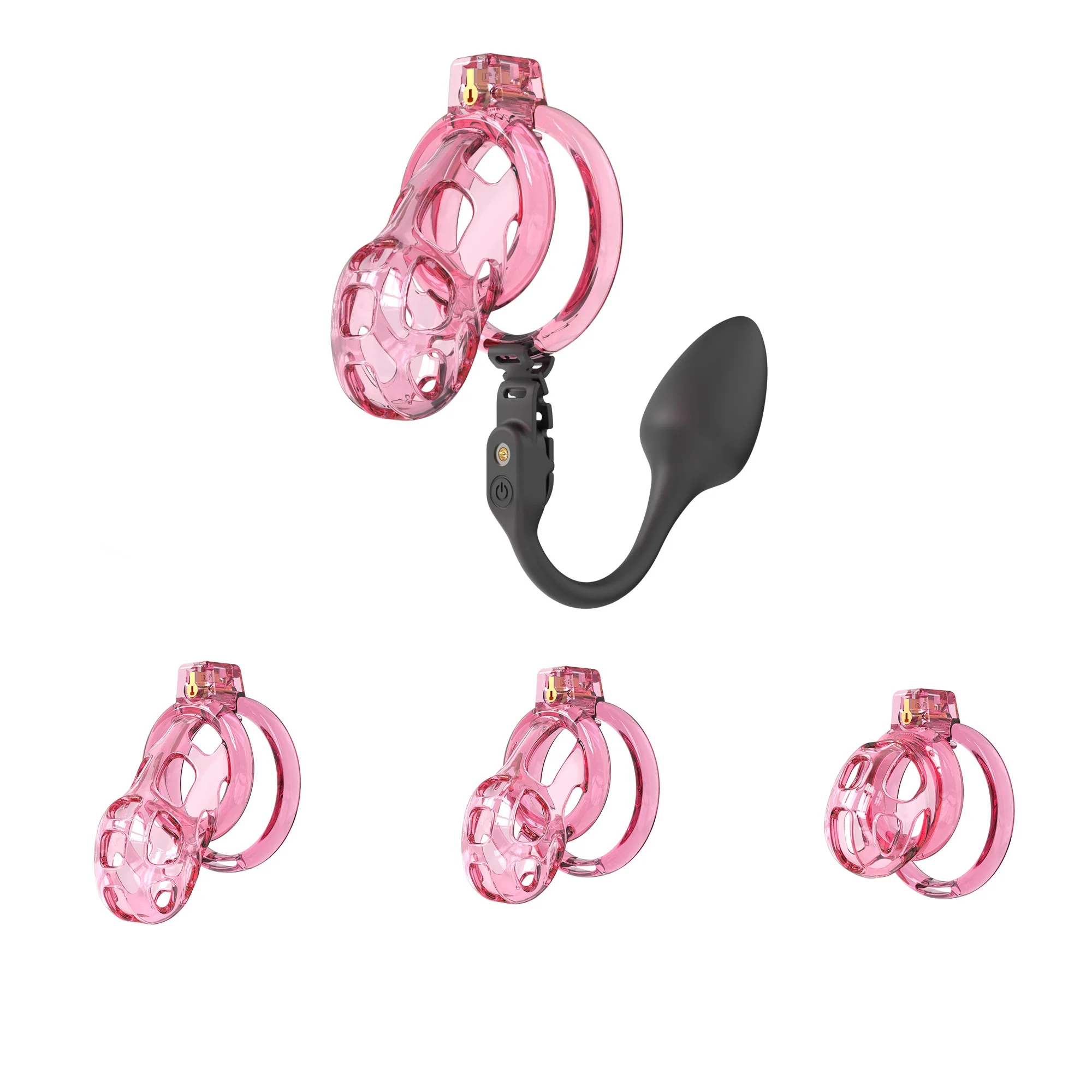 Soft Cobra Chastity With App Controlled Butt Plug - Image 3
