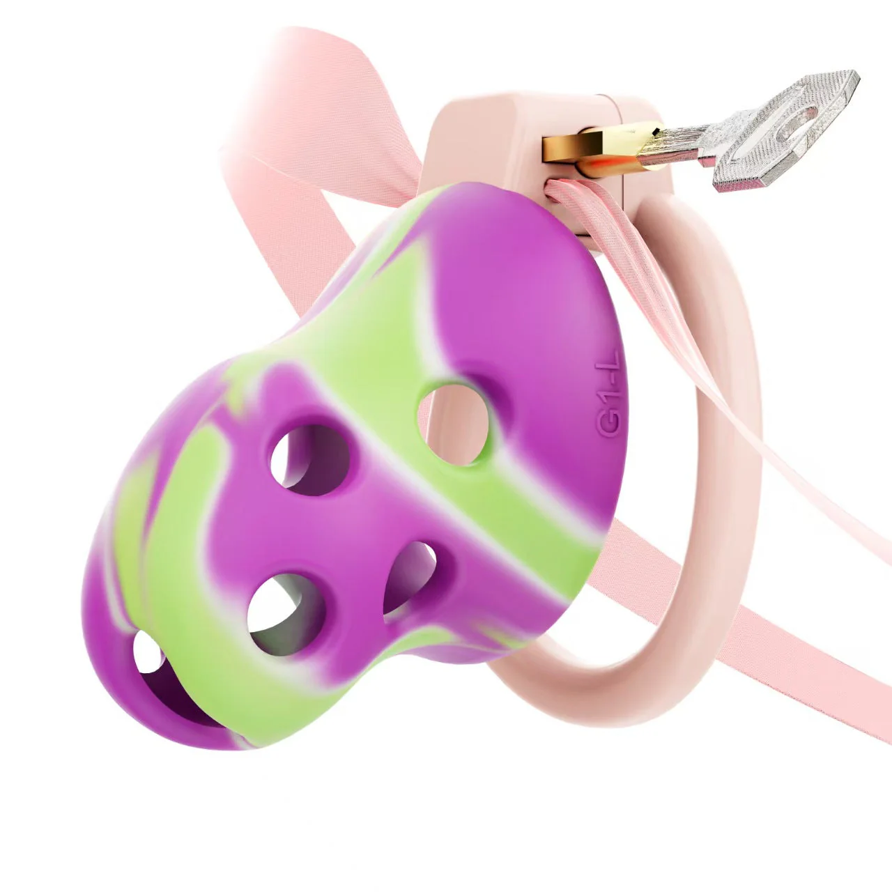 Soft Rubber Chastity Cage - Image 11