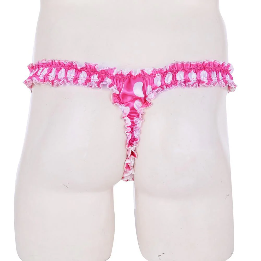 Polka Dot Satin Panties - Image 6