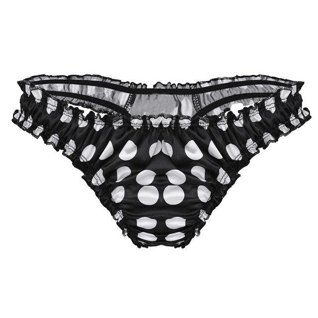 Polka Dot Satin Panties - Image 8
