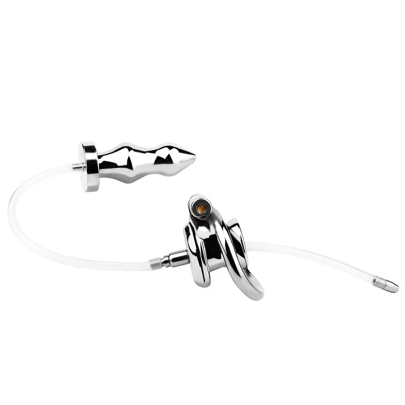 Special Chastity Cage With Butt Plug - Image 9