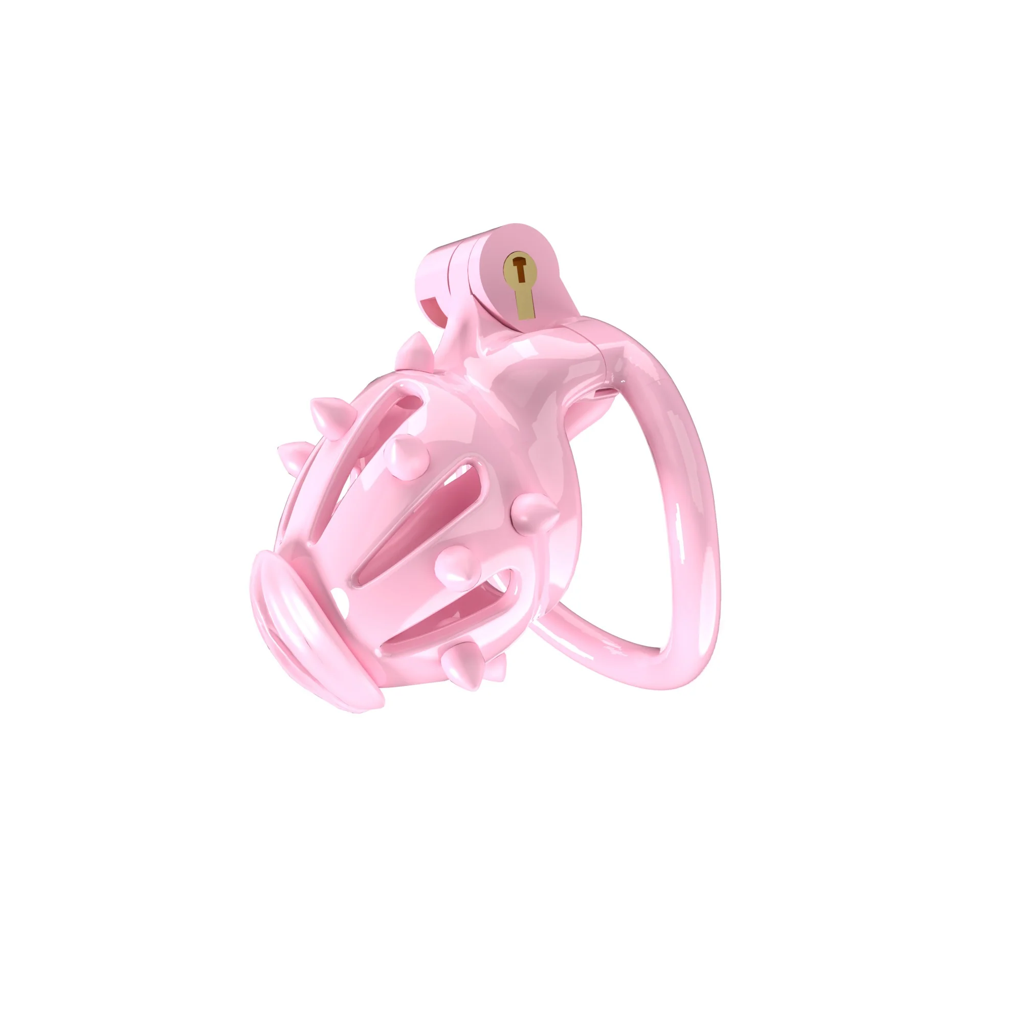 Spiked Flexi Chastity Cage - Image 2