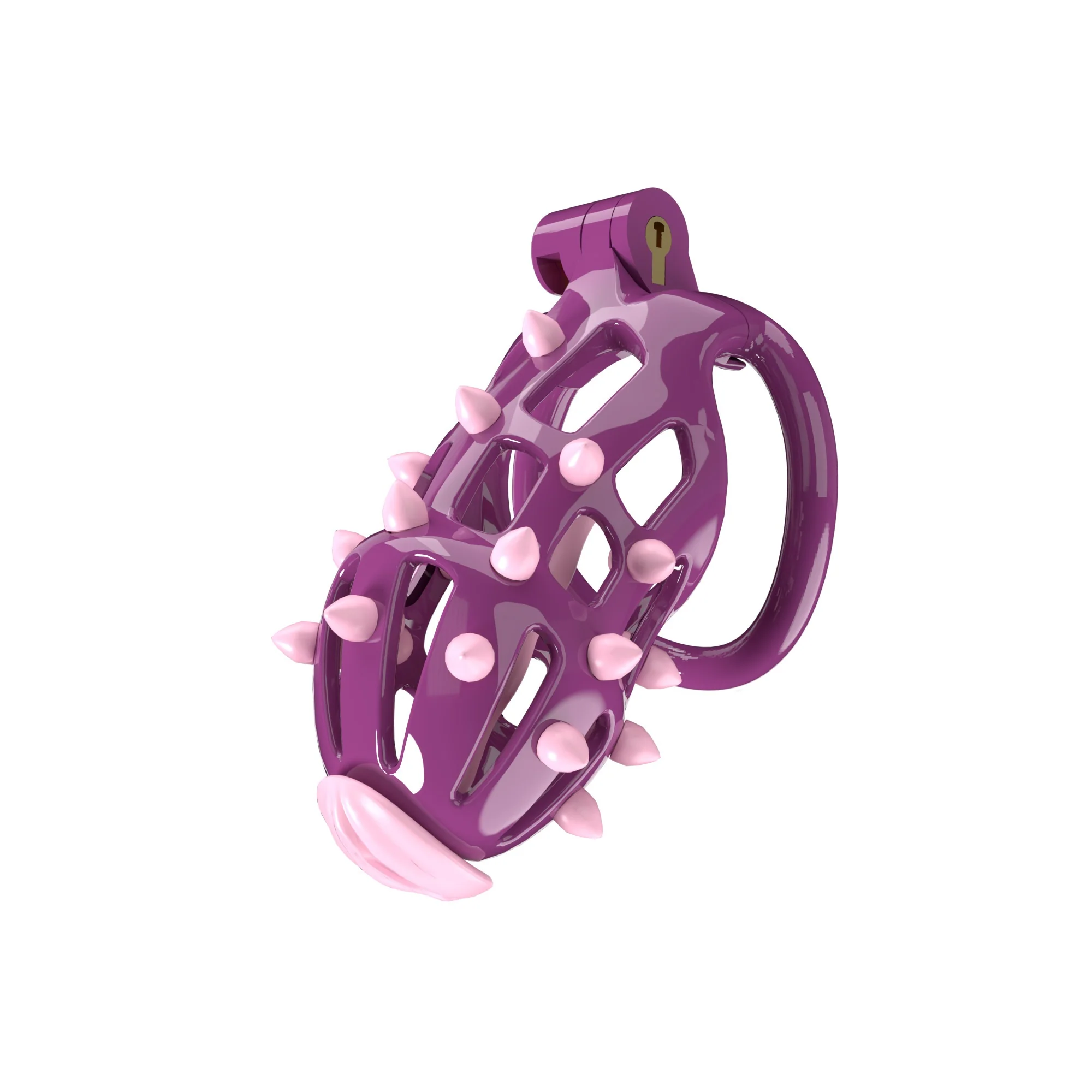Spiked Flexi Chastity Cage - Image 7