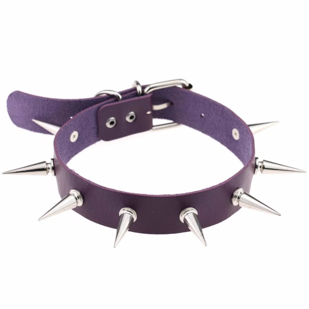 Spiked Sissy Choker - Image 4