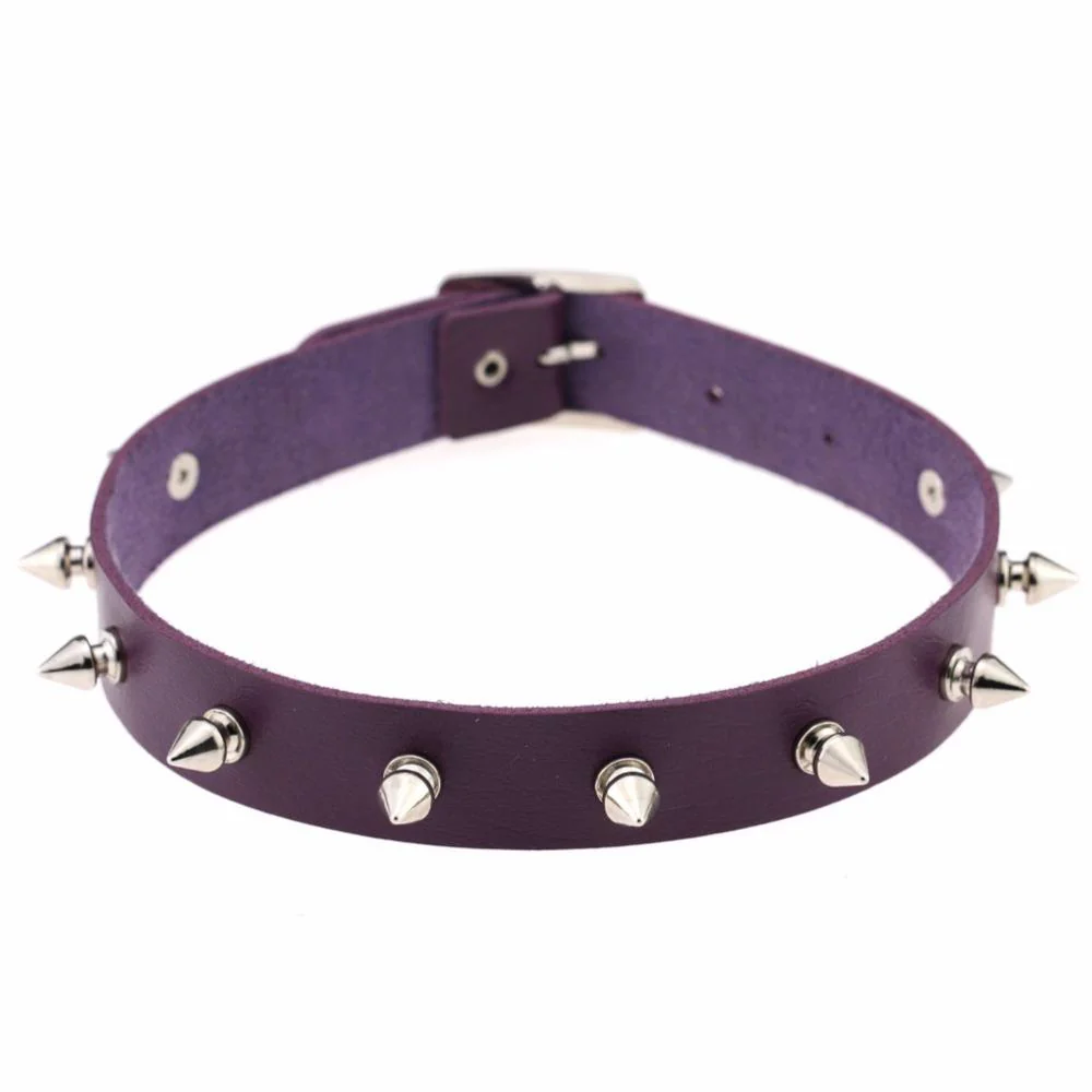 Spiked Sissy Choker - Image 4