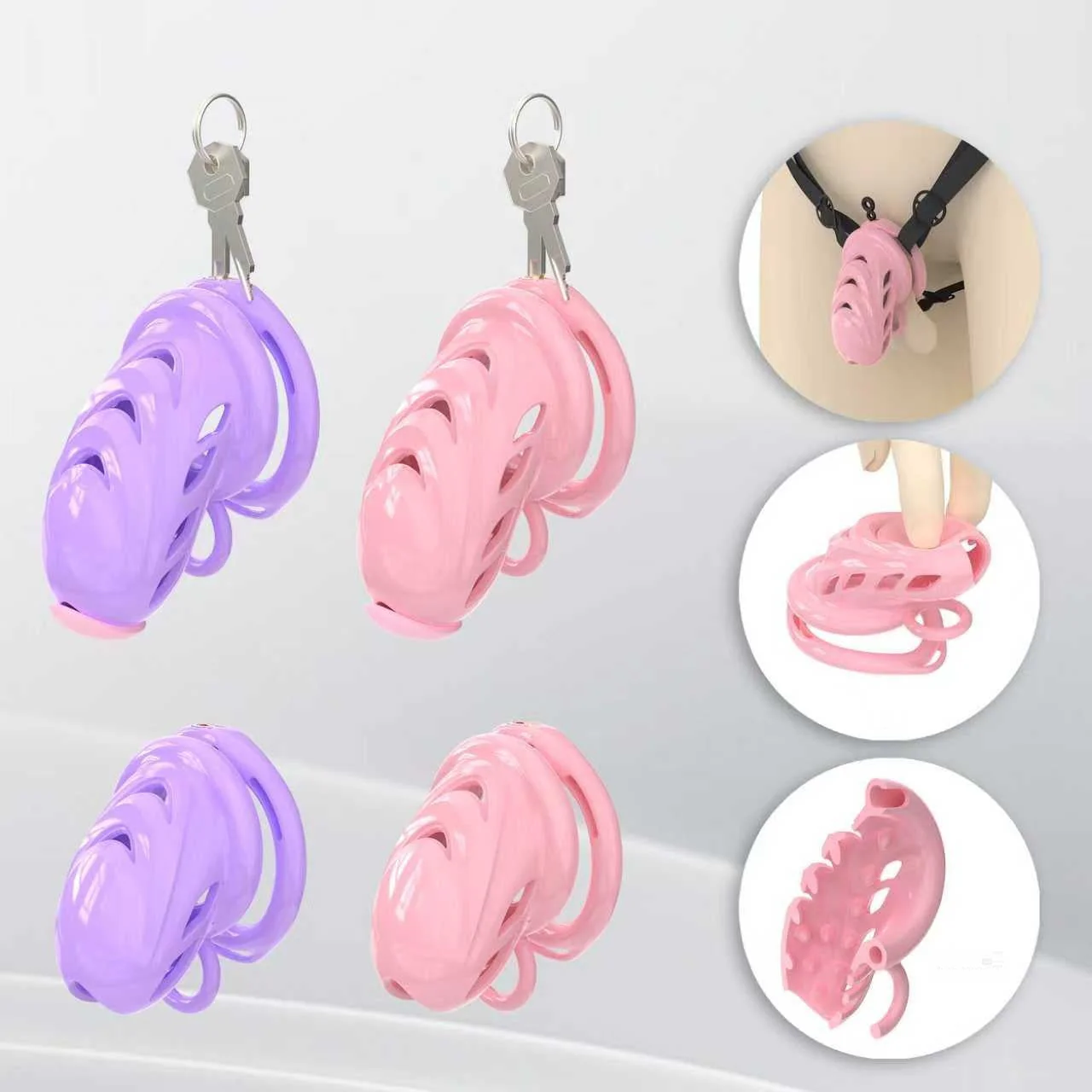 Spiked Soft Silicone Cock Cage