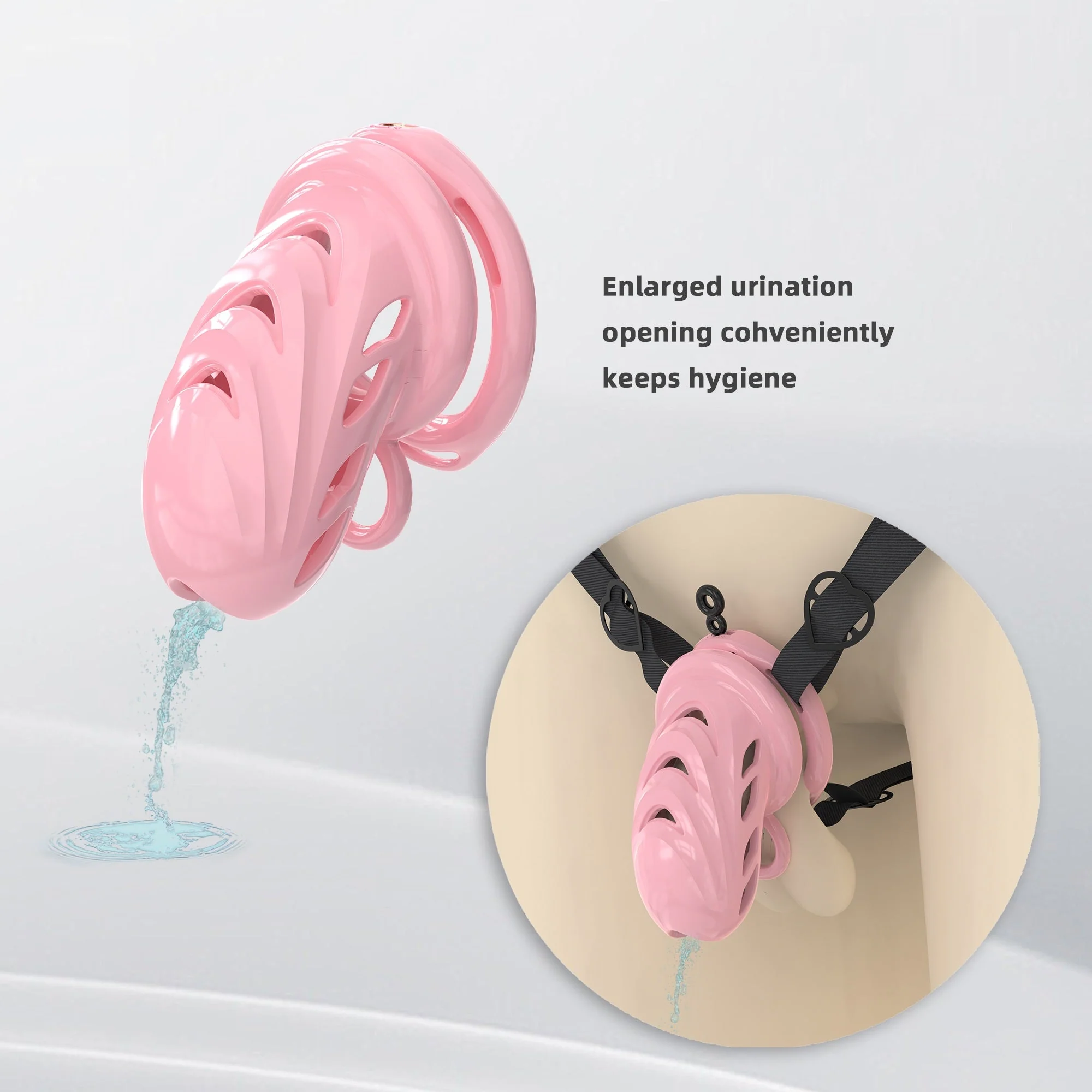 Spiked Soft Silicone Cock Cage - Image 9