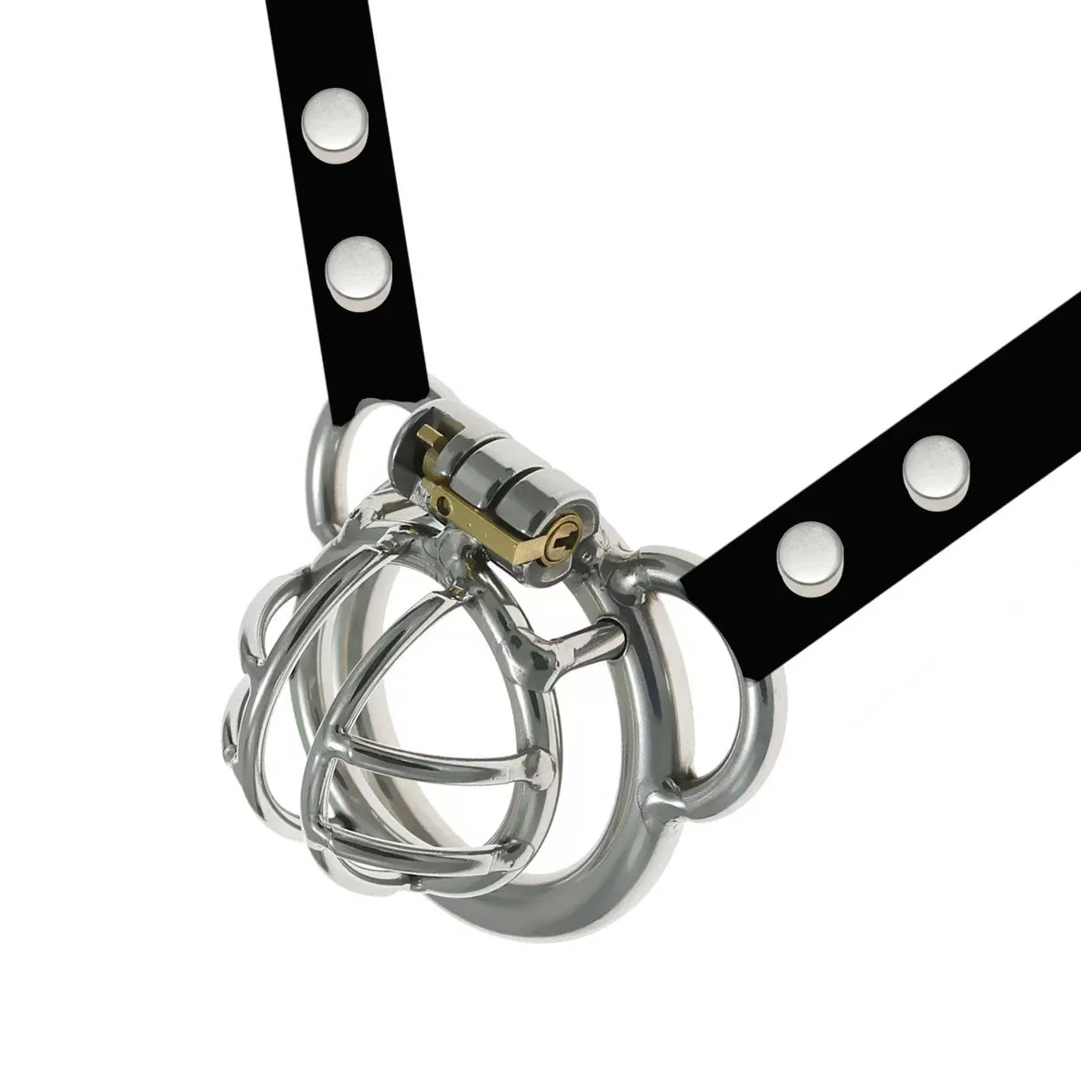 Split Steel Micro Chastity Cage