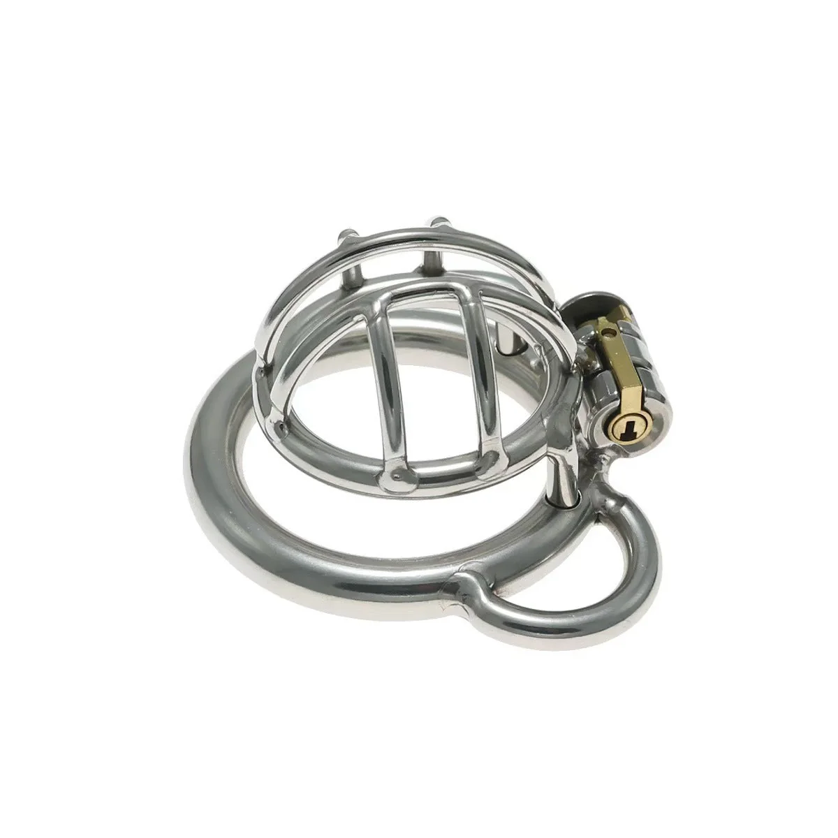 Split Steel Micro Chastity Cage - Image 3