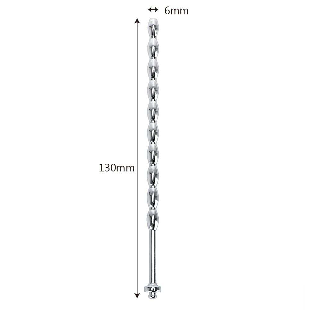 Stainless Beaded Penis Plug - Image 6