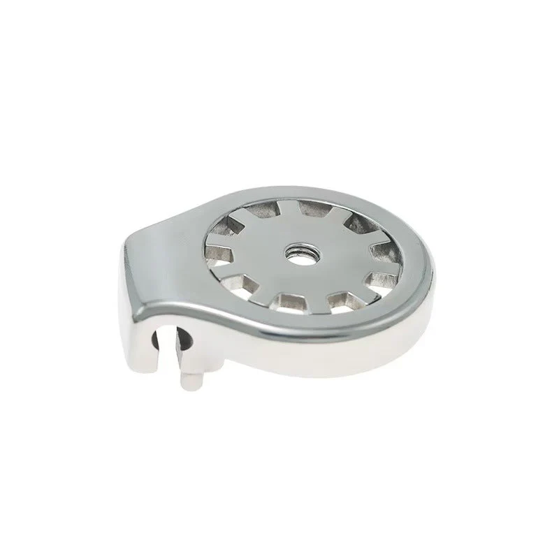 Stainless Gear Flat Chastity Cage - Image 8