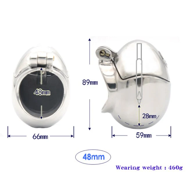 Stainless Egg shaped Cock Cage - Image 7