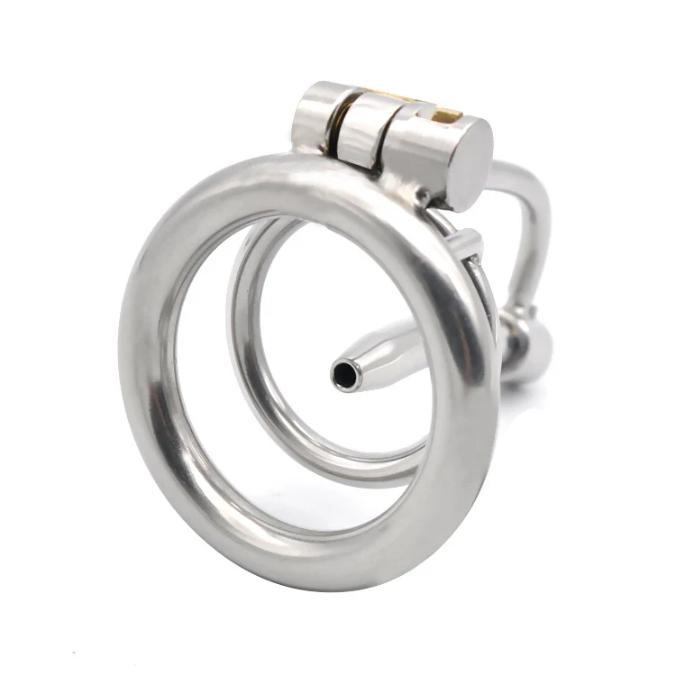 Stainless steel breathable chastity device 3 sizes of catheter - Image 3