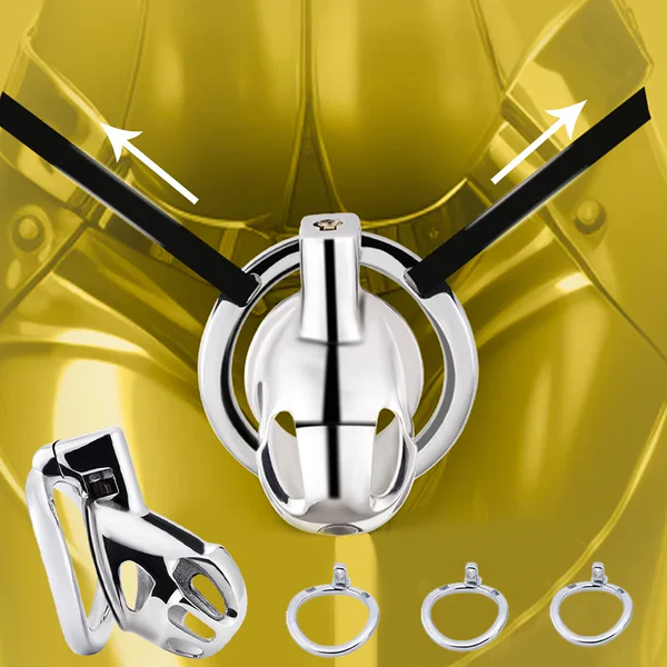 Stainless Steel Chastity Cage - Image 2
