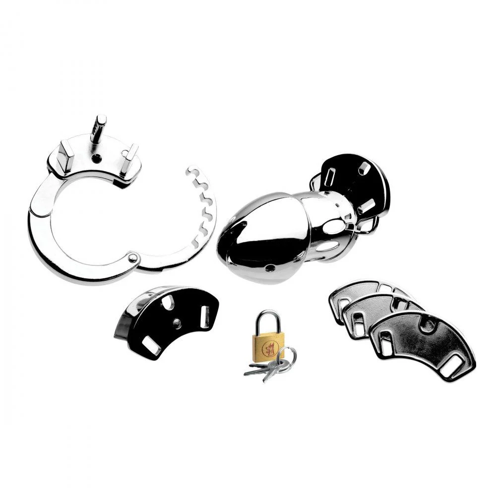 Adjustable Locking Chastity Cage - Image 3