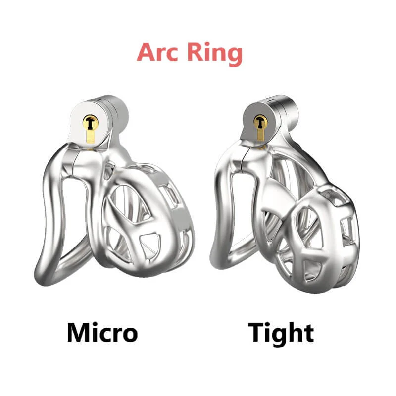 Stainless Steel Cobra Chastity Cage - Image 10