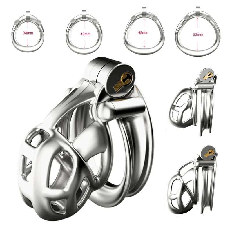 Stainless Steel Cobra Chastity Cage 6.0 - Image 6