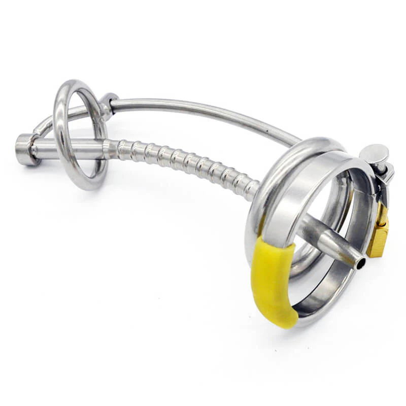 Stainless Steel Cock Ring Penis Ring Lock - Image 2