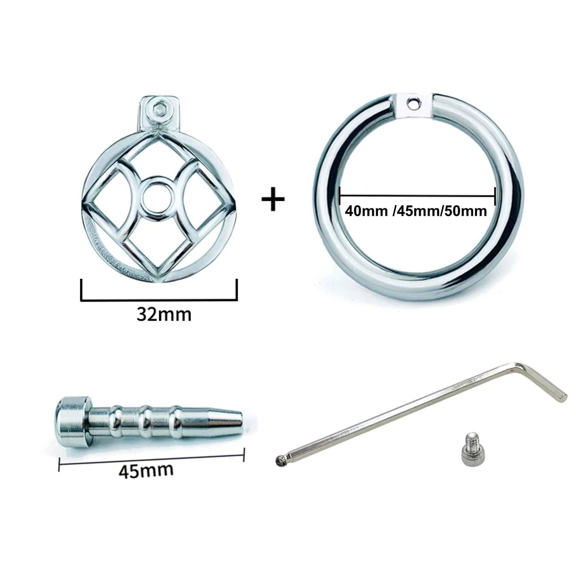 Stainless Steel Light Breathable Device 0.98 Inches Long - Image 10