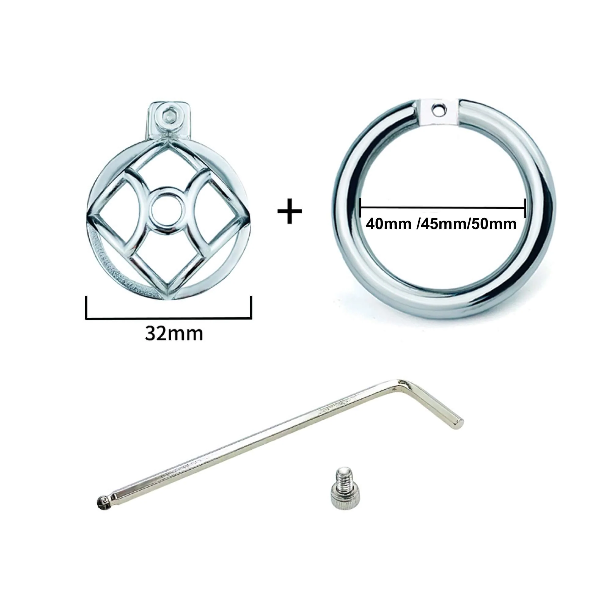 Stainless Steel Light Breathable Device 0.98 Inches Long - Image 5